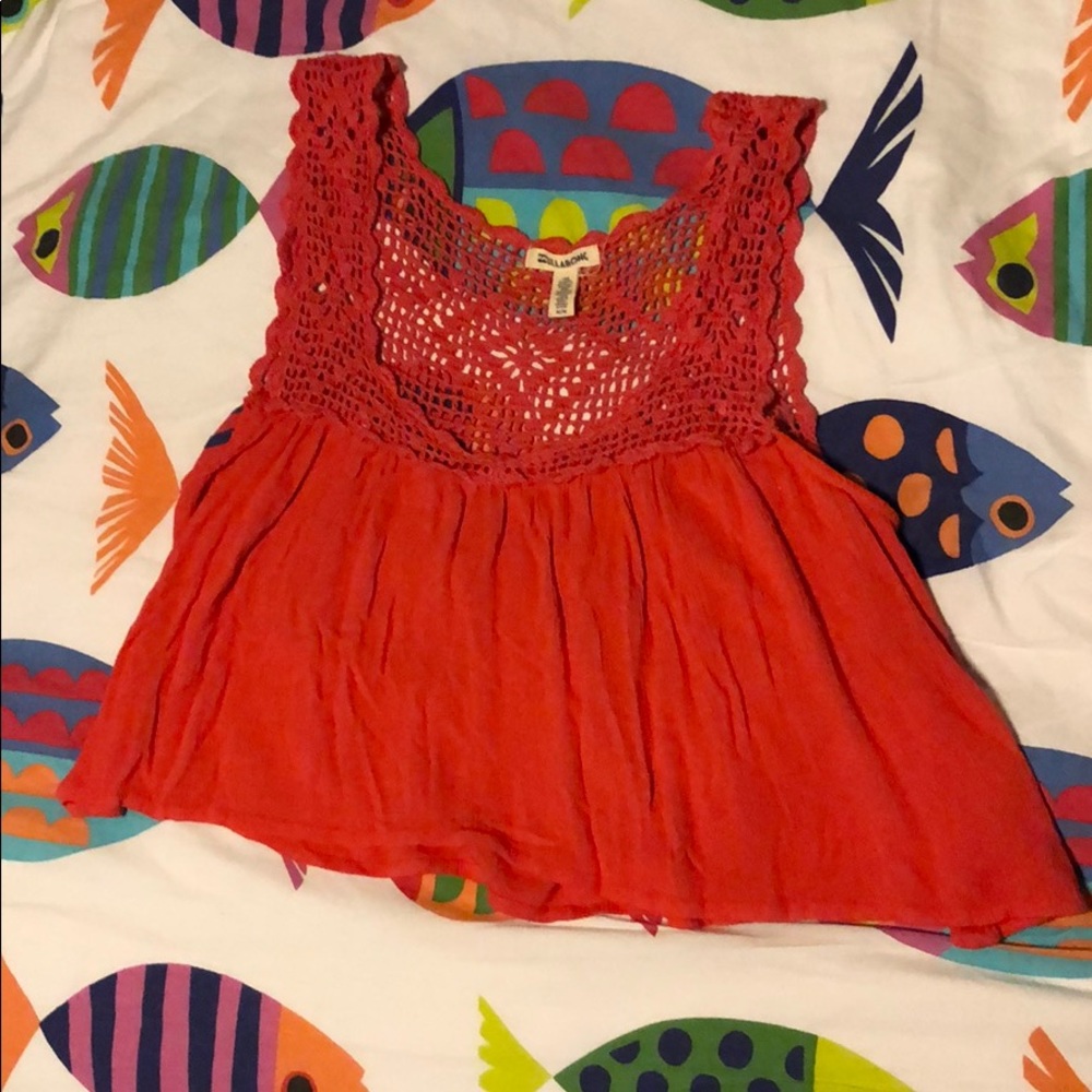 Billabong Crochet Crop Top